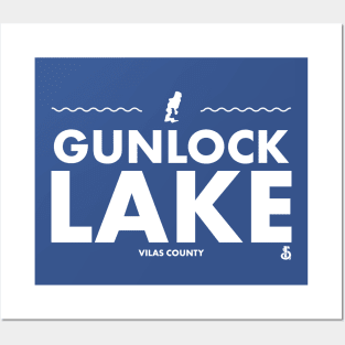 Vilas County, Wisconsin - Gunlock Lake Posters and Art